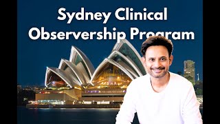 Sydney Clinical Observership Program  IMGs [upl. by Annelak621]