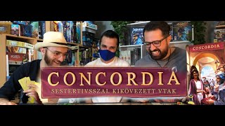 آموزش بازی استراتژی کونکوردیا Concordia [upl. by Vorfeld]