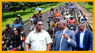 MAPOKEZI YA RC MAKONDA ARUSHA APOKELEWA NA MSAFARA WA BODABODA RASMI AKABIDHIWA OFISI [upl. by Ilsa]