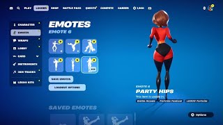 Fortnite MRS INCREDIBLE PARTY HIPS [upl. by Ramsden166]