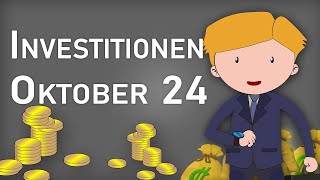 Mein DepotUpdate Oktober 2024 Welche Aktien und ETFs ich gekauft habe [upl. by Pero]