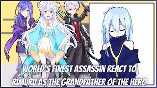 Worlds Finest Assassin React To Rimuru Tempest AU  Gacha Reaction  Rimuru x Chloe [upl. by Block546]