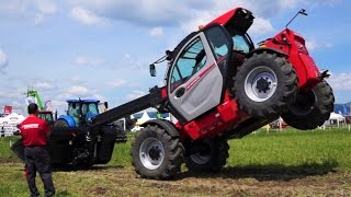 NEW Manitou Telehandler Loader Demonstration  129 hp Deutz Engine  Manitou MLT 737130 PS [upl. by Canada]