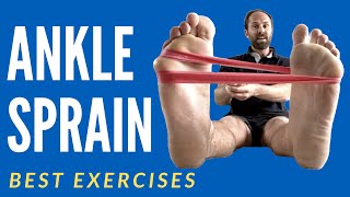 Ankle Sprain How to Rehab an sprained ankle  Expert physiotherapist advice [upl. by Simah233]