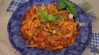 How to make Scialatielli Pasta  Pasta Grannies [upl. by Assile]