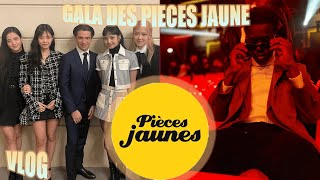 BLACKPINK AU GALA DES PIECES JAUNE 2023 VLOG [upl. by Hecklau378]