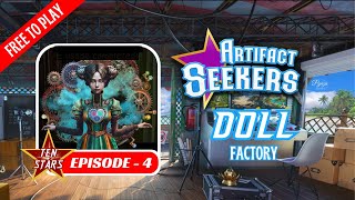 Artifact Seekers Episode 4  Doll Factory Full Walkthrough [upl. by Soraya]