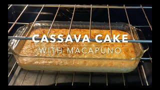 Special Cassava Cake with Macapuno [upl. by Odelet]