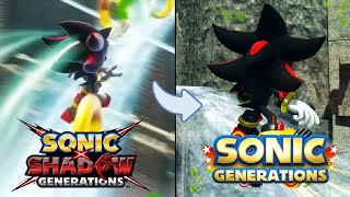 Sonic X Shadow Generations Levels in Past Games [upl. by Kajdan437]