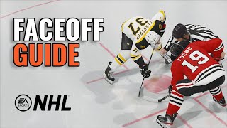 NHL 22  How to Win Faceoffs Guide [upl. by Godber708]