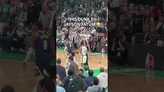 Tatum got T’d up for hanging on the rim [upl. by Loria648]