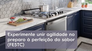 FOGÃO ELECTROLUX 5 bocas FE5IB e FE5IC com VAPORBAKE e PERFECTCOOK será que é o melhor [upl. by Philippine]