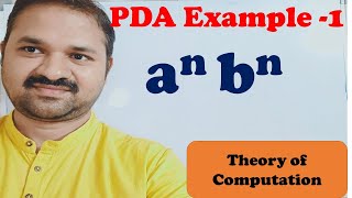 Construct PDA for the language Lan bn  Pushdown Automata  TOC  FLAT  Theory of Comp [upl. by Elamaj]