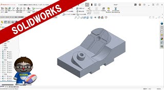 SOLIDWORKSCSWA試験サンプル問題（質問6）をやってみた [upl. by Emmey546]