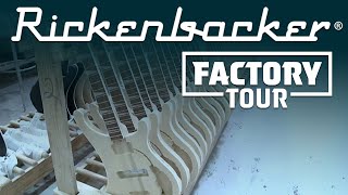 Rickenbacker Guitars Factory Tour Model 330 Construction [upl. by Giusto]