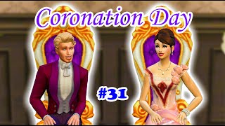 ALL HAIL THE NEW KING amp QUEEN  The Sims 4 The Royal Family  Part 31 [upl. by Dell8]