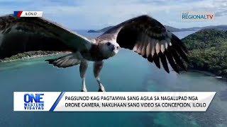 One Western Visayas Agila Nagasunod sa Nagalupad ng Drone Camera sa Isla sang Concepcion Iloilo [upl. by Marasco]