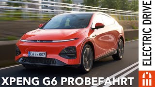 XPENG G6 Fahrbericht Verbrauch Reichweite Test  Electric Drive Check [upl. by Retrac]