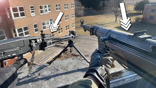 Guy Joins Airsoft Game as German WW2 Soldier and DESTROYS EVERYONE [upl. by Gerardo62]