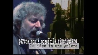 Francesco Guccini  02  Canzone per Silvia Live Firenze 1997 [upl. by Schlessinger127]