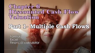 Future and Present Value with Multiple Cash Flows Formula NPV function CF Key Chapter 6 Part 1 [upl. by Robinet]