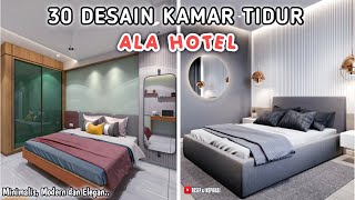 30 DESAIN KAMAR TIDUR ALA HOTEL  LINK PEMBELIAN PRODUK ADA DI DESKRIPSI [upl. by Allac569]