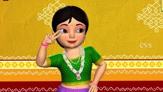 Gandham Medaku pusukuni  3D Animation Telugu Nursery rhyme for children with lyrics [upl. by Levine258]