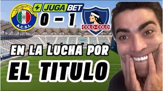 AUDAX ITALIANO 0 vs 1 COLO COLO  ANÁLISIS JEAN PIERRE BONVALLET  FECHA 28  torneochileno [upl. by Haidedej223]