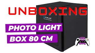 Unboxing e montagem  Puluz Photo Light Box 80cm mini estúdio de fotografia [upl. by Eiromem477]