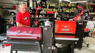 Chargriller Gravity 980 vs Masterbuilt 1050 Charcoal Gravity Smoker After 2 Years Which is Better [upl. by Ardnuat]