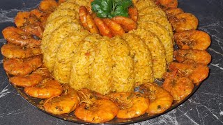 Riz aux crevettes 🍤 أرز بالجمري 🍤 [upl. by Ancilin]