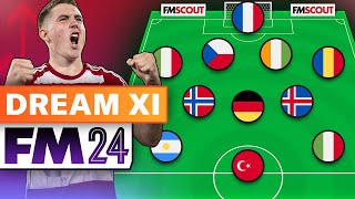 The ULTIMATE FM24 Wonderkid Dream 11  Football Manager 2024 Wonderkids [upl. by Dlonyer951]