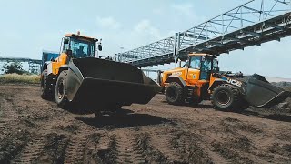 JCB 455 wheel Lodar working viralvideos whellloader excavetor lovers [upl. by Diba]