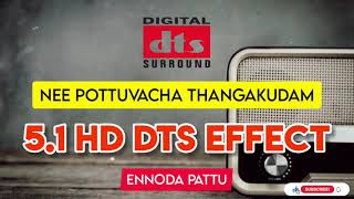 Nee Pottuvacha Thangakudam Tamil 51 Dts Effect Song ennodapattu [upl. by Fern]