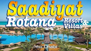 Saadiyat Rotana Resort amp villas Abu Dhabi Hotel Review Luxury 5 Star Hotels [upl. by Hadwyn]