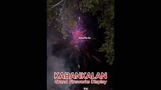 KABANKALAN GRAND FIREWORKS DISPLAY 2024 [upl. by Ellener]