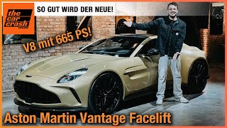 Aston Martin Vantage 2024 So GUT wird das Facelift mit 665 PS Review  Test  V8  Preis  POV [upl. by Bondie]