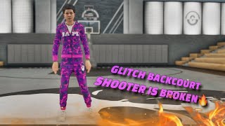 This GLITCH Height Backcourt shooter IS BROKEN in NBA LIVE 19 😂🔥 [upl. by Arreik]