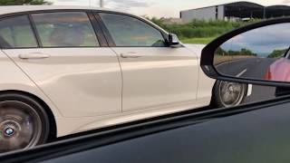 Audi TTRS VS BMW M135i 300kmh [upl. by Graubert834]