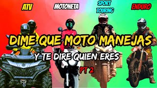 7 ESTILOS DE MOTOCICLISMO Y SU PERSONALIDAD PARTE 2 [upl. by Davon]