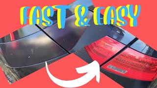 How to Remove Plasti dip niteshades taillight spray tint fast and easy [upl. by Schnorr]