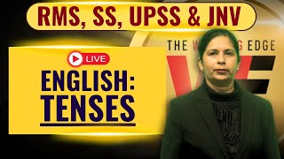 English Tenses  RMS  UP Sainik School  JNVST  Sainik School Free Coaching [upl. by Notlih]