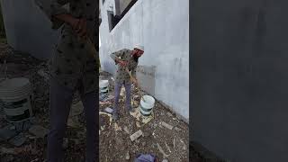 Wall primer exterior trending construction viralvideo youtubeshorts [upl. by Sherm]