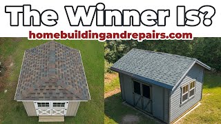 Shed vs Gable vs Hip vs Dutch  Which Roof Design Has More Surface Area For Shingles To Cover [upl. by Asined]