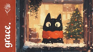 ❄️ Happy Snow Day  Lofi Christmas  Catmas 🎄🐾 [upl. by Schofield]