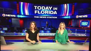 WSVN 7 News “Today in Florida” at 10am Sunday open August 20 2023 [upl. by Chaunce]