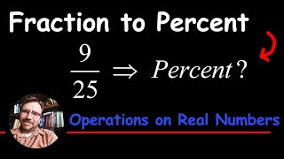 How to convert a Fraction to a Percent [upl. by Lienahs]