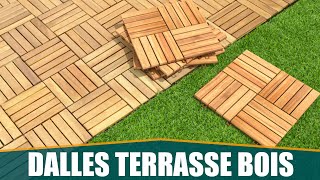 LES MEILLEURS CAILLEBOTIS  DALLES DE TERRASSE EN BOIS  Interbuild Acacia [upl. by Naashar]