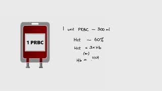 How 1 unit of PRBC raises Hemoglobin by 1gdl [upl. by Oruntha]