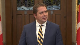 Andrew Scheer says throne speech an insult to the west [upl. by Eirrak]